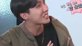 J Hope crying :-( in Run BTS EP. 73