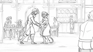 Caleb & Jester Waltz (C2E24) Critical Role Animatic