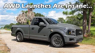 Testing a 1200hp Twin Turbo F-150 On The Streets