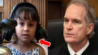 Child Shouts In Court: "Please Don't Let Them Adopt Me!" When The Judge Discovers The Reason