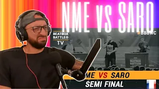 SARO IS A MENACE! | NME vs Saro - Loop Station Semi Final [REACTION]