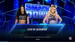 WWE 2K23 - AJ Lee vs. Alexa Bliss (Online Match)
