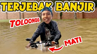 GAWAT TIM KITA TERJEBAK BANJIR SAMPAI TERLAMBAT KERJA!!