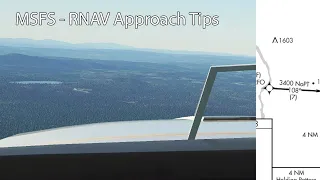 MSFS - RNAV Approach Tips