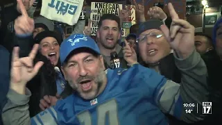 Lions fans react to first NFC Championship berth since 1991 season
