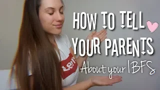 How to tell your parents | internetfriends