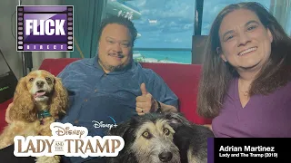 Adrian Martinez Talks About Disney+ 's Lady and the Tramp