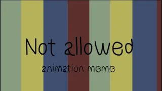 Not allowed animation meme | Little Nightmares 2