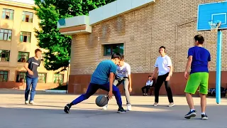 3 vs 3 streetball highlights moments Qodir Sportlife