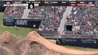 Kyle Baldock wins gold in BMX Dirt