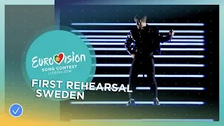 Benjamin Ingrosso - Dance You Off - First Rehearsal - Sweden - Eurovision 2018