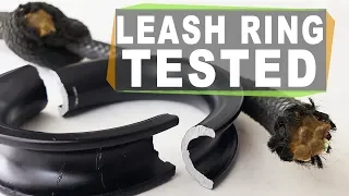 Highline leash ring TESTED in Chapada, Brazil.  Break testing the Souz Slackline leash protector.