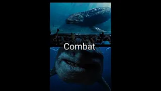 Megalodon vs mosasaurus