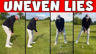 Sloping Lies: How To Play Ball Below, Above, Uphill And Downhill Lies