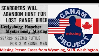 Missing 411- David Paulides Presents Missing Person Cases from SD, Wyoming and Washington