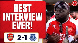 This Is The Best Interview! (Kelechi) | Arsenal 2-1 Everton