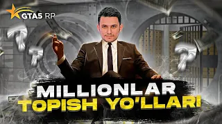 MILLIONLAR TOPISH YO'LLARI | GTA 5 RP ( ROCKFORD) PROMO - BEK