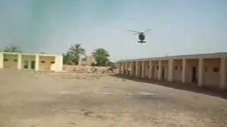 UH-60 Tactical Landing In The Most Dangerous Part of Iraq