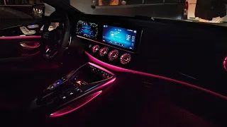 메르세데스-AMG GT43 4매틱+ 벤츠 야간 주행영상, Mercedes benz amg gt night drive