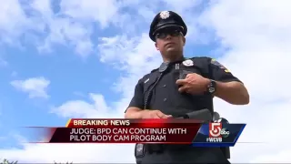 Police body camera program moving forward