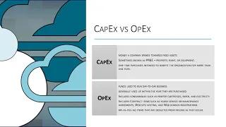 AZ-900 Exam Preparation: Understanding CapEX vs OpEX