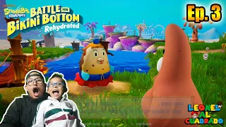 Campo de Medusas Parte 2 | Bob Esponja Batalla por Fondo de Bikini | Leonel al Cuadrado