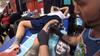 Bridget Bardot Tattoo Timelapse