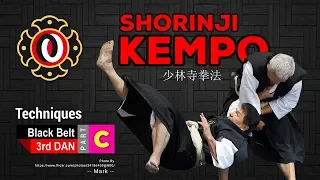 Techniques of Shorinji Kempo, Black Belt 3rd DAN part C