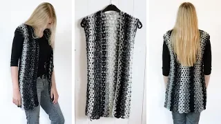 CROCHET CARDIGAN MADE WITH SCARFIE YARN - FREE CROCHET PATTERN