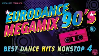90s Eurodance Megamix Vol. 4  |  Best Dance Hits 90s  |  Mixed by Kutumoff