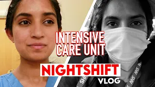 NIGHT SHIFT VLOG | INTENSIVE CARE UNIT | DAY IN THE LIFE OF A NURSE | NHS