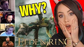 THIS IS WHY I'LL NEVER PLAY ELDEN RING 😱 (Streamers Rage/Funny Moments) REACTION !!!