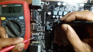 Gigabyte H110 No Power Repair Attempt.....