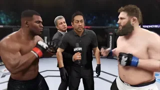 Mike Tyson vs. Roy Nelson (EA Sports UFC 2) - CPU vs. CPU 🥊