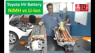 Toyota NiMH vs Li.Ion HV battery.