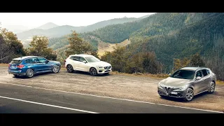 Alfa Romeo Stelvio vs BMW X3 vs Volvo XC60