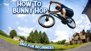 BMX How To Bunny Hop For Beginners