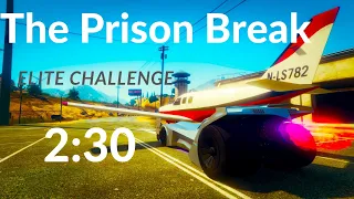 GTAO Speedrun - The Prison Break Elite Challenge in 2:30