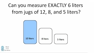 The 3 Jugs Riddle