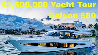 €1,500,000 Yacht Tour : Galeon 680
