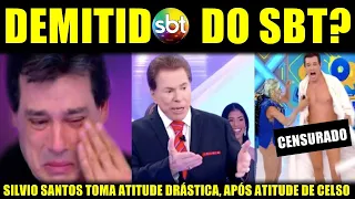 DEMITIDO? Silvio Santos toma ATITUDE DRÁSTICA após 'ATO INADMISSÍVEL' em programa de televisão