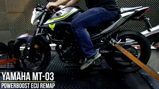 Yamaha MT-03 PowerBoost ECU remap