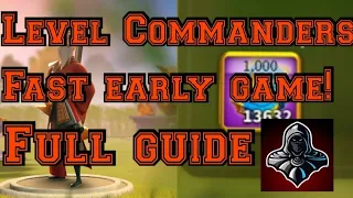 Logic Bank - Commander Experience guide - F2P - gain an advantage early game!