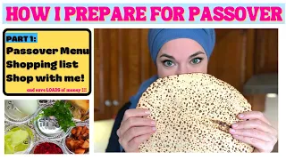 Passover Prep | How I Prepare For Passover On A Budget | Passover Menu Guide | Shopping List | TIPS