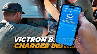 Victron Lithium Charger Install!! Doubling My Charge Speed!