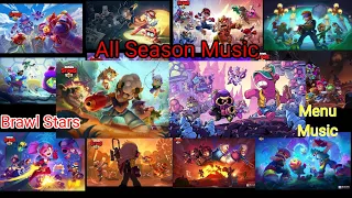 Brawl Stars - All Season's Menu Music With Their Loading Screens Upto #EnchantedWoods | Gamer Beast