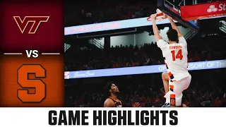 Virginia Tech vs. Syracuse Men's Basketball Highlights (2022-23)