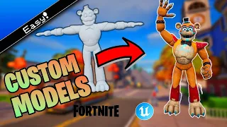 Custom Fortnite Character P. 1 : Import CUSTOM Model - UEFN / Creative 2.0 Tutorial