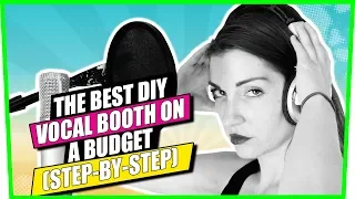The BEST DIY Vocal Booth On A Budget (FREE BLUEPRINTS)