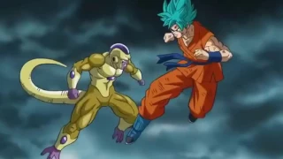 Goku Vs Golden Frieza Revival of F ( warning not full fight)